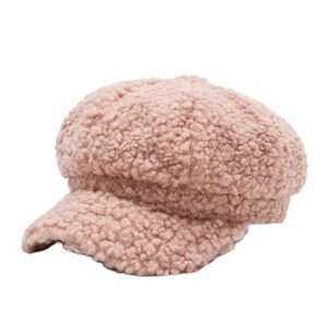 Enakshi® Women Ladies Wool Cabbie Hat Painter Cap Autumn Winter All Match Fashion Pink|Clothing, Shoes & Accessories | Womens Accessories | Hats
