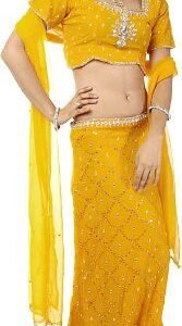 Women's yellow color lehenga