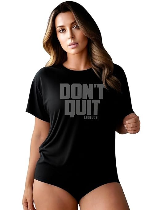 Women's Boyfriend/Loose Fit Round Neck Half Sleeve Cottonblend Tshirt (Color Black)
