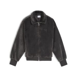 Women, Soft Fleece jacket, Dusky Gray, M (63216944)